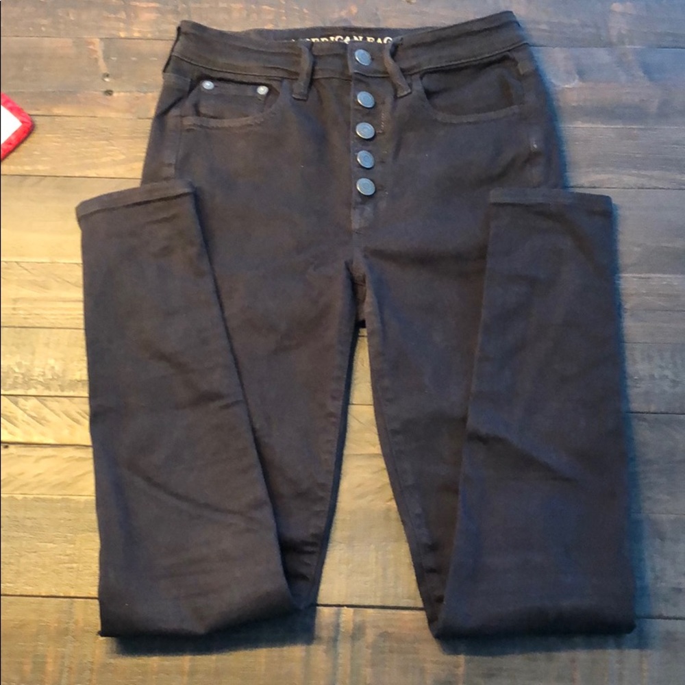 American Eagle black Jeggings